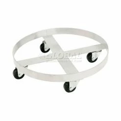 Deals 🎁 Global Industrial™ Stainless Steel Drum Dolly for 30 Gallon Drum - 800 Lb. Capacity 🤩