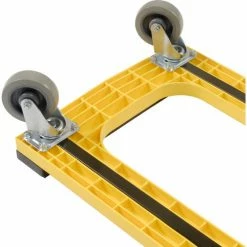 Buy 💯 Global Industrial™ Plastic Dolly with Rubber Padded Deck - 4" Casters 1000 Lb. Capacity 🛒 -US Dollies Sales 2022 241345 06