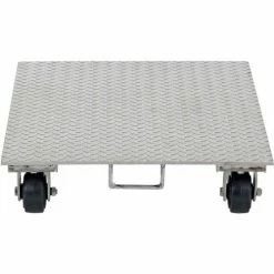 Best Sale ✨ Vestil Aluminum Dolly PDA-2436-R-S-H 36"L x 24"W with Solid Deck & Rubber Wheels 🧨 -US Dollies Sales 2022 241525C