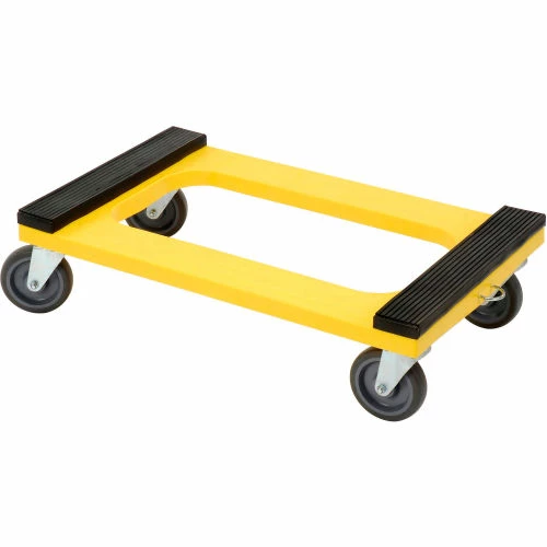 Discount 😉 Global Industrial™ Plastic Dolly with Rubber Padded Deck 5" Casters 1200 Lb. Capacity 🔥 3 Discount 😉 Global Industrial™ Plastic Dolly with Rubber Padded Deck 5" Casters 1200 Lb. Capacity 🔥
