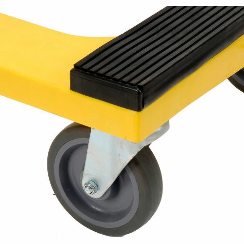 Discount 😉 Global Industrial™ Plastic Dolly with Rubber Padded Deck 5" Casters 1200 Lb. Capacity 🔥 5 Discount 😉 Global Industrial™ Plastic Dolly with Rubber Padded Deck 5" Casters 1200 Lb. Capacity 🔥 - Image 3