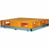 Budget 🎁 Vestil Pallet Dolly DOL-4242-6NT 42"L x 42"W 4000 Lb. Capacity Non-Tilt Rollers 🎁 -US Dollies Sales 2022 251542N 01 7