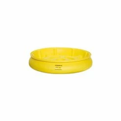 Cheap ✨ Eagle Mfg Eagle 1615 Drum Tray with Grating for 30 and 55 Gallon Drums - Yellow with Black Grating 🎁