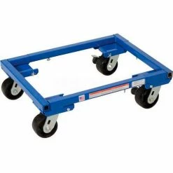 Promo ✔️ Vestil Adjustable Tote Dolly ATD-1622-4 2000 Lb. Capacity 🔔