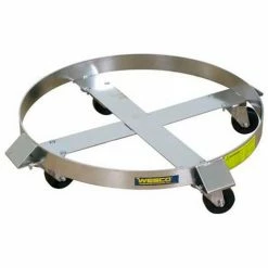 Buy 😍 Wesco® Stainless Steel Drum Dolly 240192 30 Gallon Zinc Rigs Hard Rubber 🌟