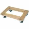 Outlet ❤️ Wesco® 36x24 Open Deck Hardwood Dolly 272069 4" Casters 1200 Lb. Cap. 🥰 -US Dollies Sales 2022 30967496
