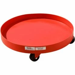 Wholesale 🥰 55 Gallon Solid Deck Drum Dolly with Pull Loop Steel Casters - SDD55S-H 🎉