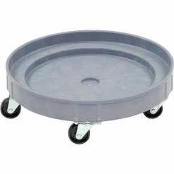 New 🎉 Global Industrial™ Plastic Drum Dolly for 30 & 55 Gallon Drums 900 Lb. Capacity 😉