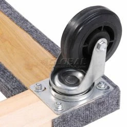 Deals 💯 Global Industrial™ Hardwood Dolly with Carpeted Deck Ends 30 x 18 1200 Lb. Capacity 👏 -US Dollies Sales 2022 585172 02 1