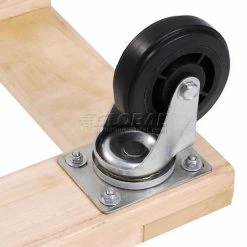 Best deal 🥰 Global Industrial™ Hardwood Dolly with Open Deck 36 x 24 1000 Lb. Capacity 🧨 -US Dollies Sales 2022 952150B 02 2
