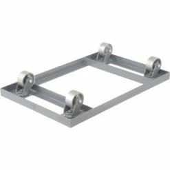 New 👍 Global Industrial™ Steel Dolly with Open Deck & Steel Wheels 1600 Lb. Capacity 36 x 24 ✨ -US Dollies Sales 2022 952167 02