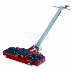 Coupon 💯 GKS Perfekt® 3-10209 Machinery Roller Dolly Swivel Plate, Steer Handle 13,200 Lb. Cap. 😍