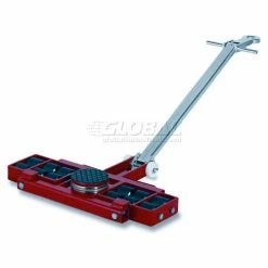 Best Sale โญ GKS Perfekt® 3-11071 Machinery Roller Dolly Swivel Plate, Steer Handle 19,800 Lb. Cap. ๐