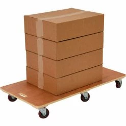 Best reviews of 🎁 Vestil Six-Wheel Wood Deck Movers Dolly HDOS-2448-6SW 48x24 🔥 -US Dollies Sales 2022 986435 4