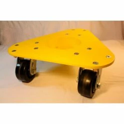 Cheapest 😉 Bond® Steel Triangular Cup Dolly 4200 - Phenolic Resin Wheels - 1500 Lb. Capacity ✨