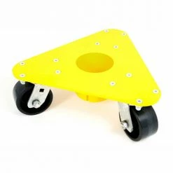 Cheap ❤️ Bond® Extreme Weight Steel Triangular Cup Dolly 5500 - Phenolic Wheels - 2000 Lb. Cap. 🧨