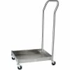 Coupon ⭐ Blickman EZ Stacking Stool Dolly, Stainless Steel, 21-1/2"W x 16-1/2"D x 39"H ❤️ -US Dollies Sales 2022 BKM 1018862300