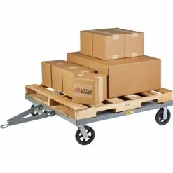 Cheap 😍 Little Giant® Towable Solid Deck Pallet Dolly PDCS-42-8MR - 2400 Lb. Cap. - 48 x 42 ✔️