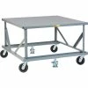 Brand new 🎉 Little Giant® Fixed Height Mobile Pallet Stand PDFS4248-6PH2FL - 48 x 42 Solid Deck 🧨 -US Dollies Sales 2022 BRN PDFS4248 6PH2FL