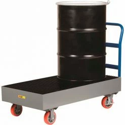 Best reviews of 🛒 Little Giant® Spill Control Cart SSB512566-6PYBK - 2-Drum - 66 Gallon Capacity 🛒