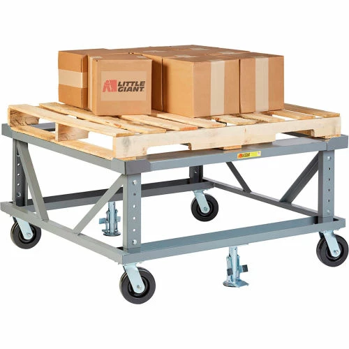 Best Sale ๐ฅ Little Giant® Adj. Height Pallet Stand PDE40-6PH2FLLR - 40 x 48 Open Deck & Load Retainers ๐งจ 3 Best Sale ๐ฅ Little Giant® Adj. Height Pallet Stand PDE40-6PH2FLLR - 40 x 48 Open Deck & Load Retainers ๐งจ