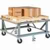 Buy 🔔 Little Giant® Adj. Height Pallet Stand PDE42-6PH2FLLR - 42 x 48 Open Deck & Load Retainers 👏 -US Dollies Sales 2022 BRQ PDE42 6PH2FLLR
