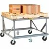 Cheapest 💯 Little Giant® Fixed Height Pallet Stand PDF-48-6PH2FLLR - 48 x 48 Open Deck & Load Retainers 🛒 -US Dollies Sales 2022 BRQ PDF 48 6PH2FLLR