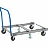 Discount 😍 Little Giant® Pallet Dolly with Handle PDH42-6PH-2FLLR - 42 x 48 Open Deck & Floor Locks ✔️ -US Dollies Sales 2022 BRQ PDH40 6PH 2FLLR 2