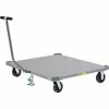 Best Sale ⭐ Little Giant® Pallet Dolly PDST48486PHFLLR with T-Handle & Floor Locks - Solid Deck 48 x 48 🌟 -US Dollies Sales 2022 BRQ PDST 4048 6PHFL LR