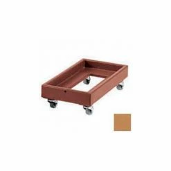 Buy 🌟 Cambro CD1327157 - Camdolly Milk Crate Coffee Beige Load Capacity 300 lbs. ✔️