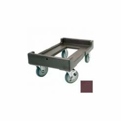 Discount 🔔 Cambro CD160131 - Camdolly Milk Crate Dark Brown 👍