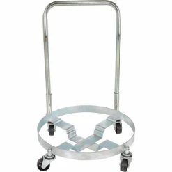 Cheapest ⌛ Vestil Steel Multipurpose Quad Drum Dolly W/ Handle, 1200 lb. Capacity 🌟 -US Dollies Sales 2022 DRUM QUAD C HDL 3