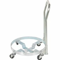 Cheapest ⌛ Vestil Steel Multipurpose Quad Drum Dolly W/ Handle, 1200 lb. Capacity 🌟 -US Dollies Sales 2022 DRUM QUAD C HDL 4