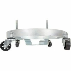 Cheapest ⌛ Vestil Steel Multipurpose Quad Drum Dolly W/ Handle, 1200 lb. Capacity 🌟 -US Dollies Sales 2022 DRUM QUAD C HDL 6