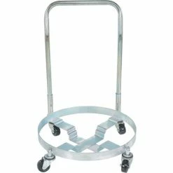 Flash Sale 🧨 Vestil Steel Multipurpose Drum Dolly W/ Handle, 900 lb. Capacity 🌟 -US Dollies Sales 2022 DRUM QUAD H HDL 3