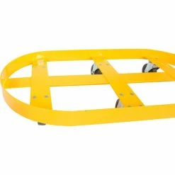 Buy 👏 Vestil Steel Double Drum Dolly For 30 Gal. Drum W/ Glass Filled Nylon Casters, 2000 lb. Capacity 😀 -US Dollies Sales 2022 DRUM X2 30 GFN 4