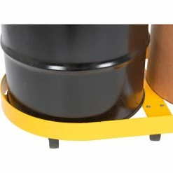 Buy 👏 Vestil Steel Double Drum Dolly For 30 Gal. Drum W/ Glass Filled Nylon Casters, 2000 lb. Capacity 😀 -US Dollies Sales 2022 DRUM X2 30 GFN 5