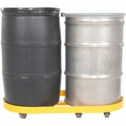 Deals 🔥 Vestil Steel Double Drum Dolly For 55 Gal. Drum W/ Cast Iron Casters, 2000 lb. Capacity 🔥 -US Dollies Sales 2022 DRUM X2 55 CI 7