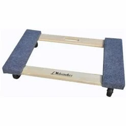 Best reviews of ⭐ Milwaukee | Gleason Industrial Products Milwaukee Wood Furniture Dolly 33800 - Carpeted Ends - 30" x 18" - 1000 Lb. Capacity 💯