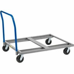 Promo 😍 Little Giant® Pallet Dolly with Handle PDH-4848-6PH - 48 x 48 3600 Lb. Capacity 🤩