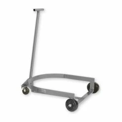 Promo 💯 Pucel™ LBR-909H Low Drum Dolly Truck with Hinged Handle - Gray ✨