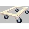 Best Sale 🥰 Fairbanks 24" x 36" Open Deck Hardwood Dolly T-14-2436-5PH-FB 1500 Lb. Capacity 😀 -US Dollies Sales 2022 TFK T 14 2436 5PH FB