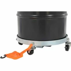Outlet 😍 Vestil Drum Dolly DRUM-QUAD-H with Rubber Wheels for 5, 30 & 55 Gallon Drums 🌟 -US Dollies Sales 2022 VEI DRUM QUAD H E