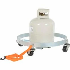 Outlet 😍 Vestil Drum Dolly DRUM-QUAD-H with Rubber Wheels for 5, 30 & 55 Gallon Drums 🌟 -US Dollies Sales 2022 VEI DRUM QUAD H G