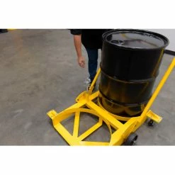 New ✔️ Vestil Low Profile Double Drum Dolly with Polyurethane Casters - 2000 Lb. Capacity 🔔 -US Dollies Sales 2022 VEI DRUM X2 PU LP O