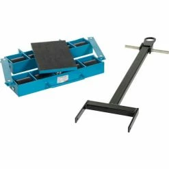 New 🎁 Vestil Machinery Skates SSKT-6 - Steerable - 8 Rollers - Nylon 😀 -US Dollies Sales 2022 VEI SSKT 6B