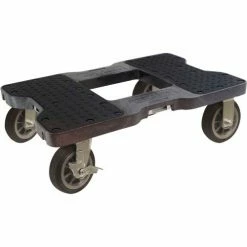 Hot Sale 🧨 Snap-Loc™ All-Terrain Dolly SL1500D6B - 6" Casters - 1500 Lb. Cap. - Black 🌟