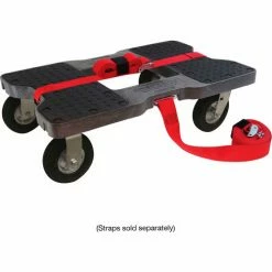 Hot Sale 🧨 Snap-Loc™ All-Terrain Dolly SL1500D6B - 6" Casters - 1500 Lb. Cap. - Black 🌟 -US Dollies Sales 2022 snap loc dolly black all terrain 4