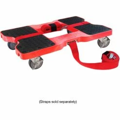 Budget ⌛ Snap-Loc® SL1500D4R Dolly Red 1500 Lb. Cap., Steel Frame, Strap Option, 4" Casters 🔥 -US Dollies Sales 2022 snap loc dolly red 5