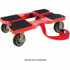 Cheap 🔥 Snap-Loc™ All-Terrain Dolly SL1500D6R - 6" Casters - 1500 Lb. Cap. - Red 🧨 -US Dollies Sales 2022 snap loc dolly red all terrain 4